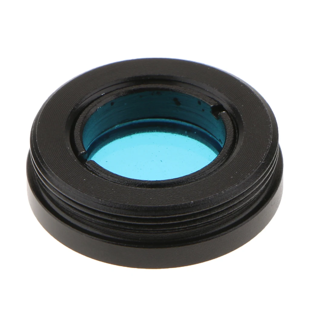 0.965 Inch Astro Optics Filter Nebula Filter for Astronomical Telescope Measurement Tools Blue Color #80A