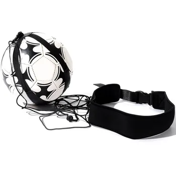 

Adjustable Training Soccer Ball Belt Hands Free Assistance Football Trainer Sports Kick Practice Equipment