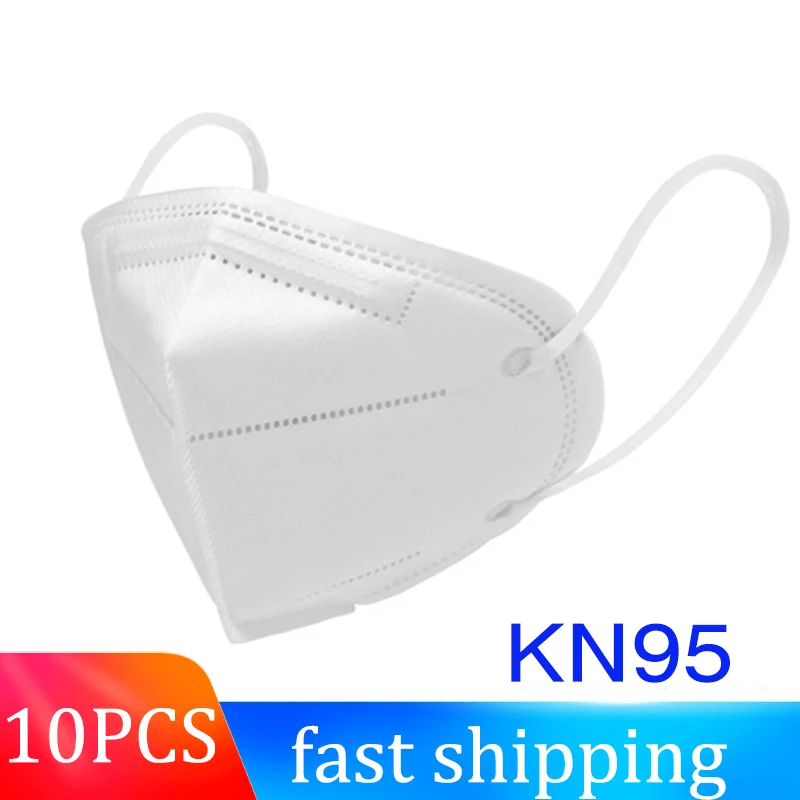 

KN95 Reusable Breathing Face Mask N95 Mouth Mask Protection Anti Dust PM2.5 3 Layer Safety Disposable Respirator Protective Mask