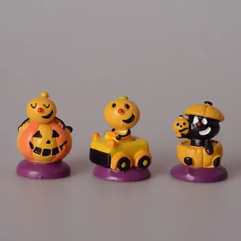 

1Piece Cartoon Ghost Clown Miniature Terrarium Figurines Home Decor Mini Fairy Garden Ornaments Halloween Decoration Accessories