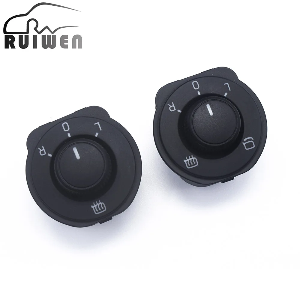 SideMirrorSwitchButtonWithFoldControlOrNoFoldingControlFor