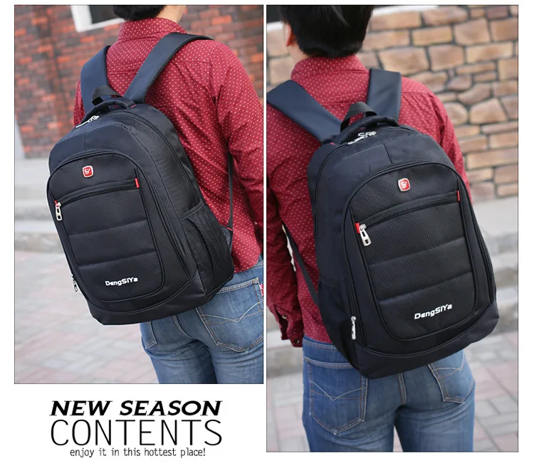 Manufacturer new casual shoulder bag male business computer bag outdoor sports travel backpack Oxford cloth