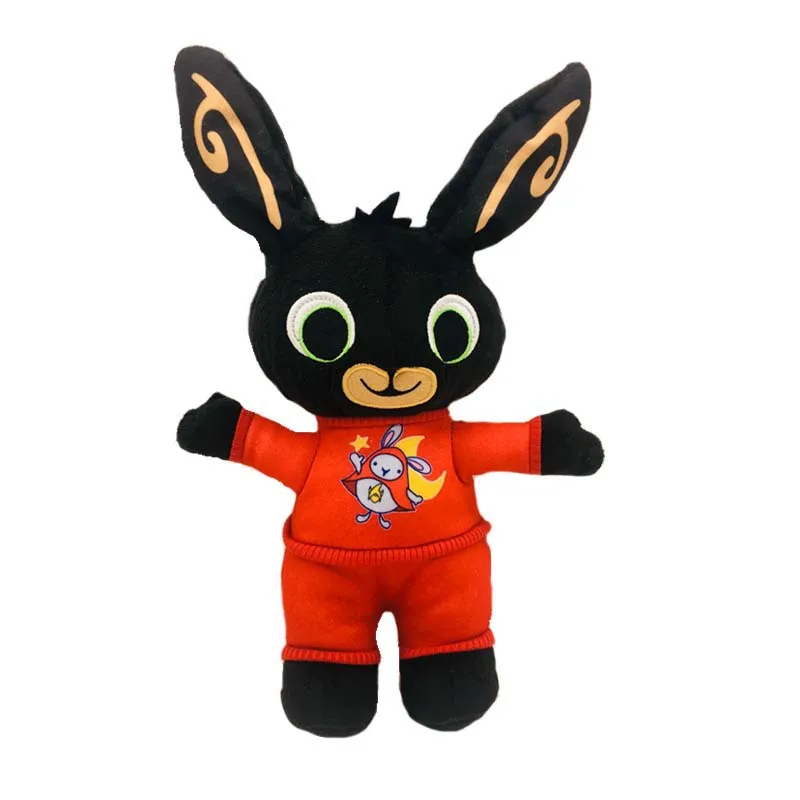 15-35 см Bing Bunny плюшевая игрушка подвеска зажим Брелок Bing Bunny кукла игрушка чучело панда кролик игрушки для детей рождественские подарки - Цвет: 30cm Bing Bunny