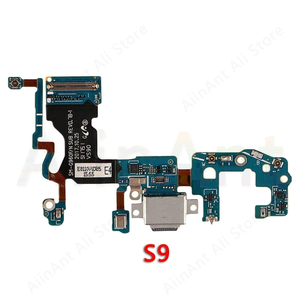 Гибкий кабель для samsung Galaxy S9 Plus G965F G965N G965U S9 G960F G960U G960N оригинальная usb-зарядка