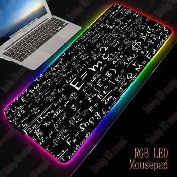 

Yuzuoan RGB Large Computer Mouse Pad Chemical E-sports Player Dedicated Computer Mouse Pad LED Color Backlight Carpet Table Mat