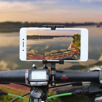 

Bicycle Holder Bike Phone Rack Aluminum Cycling Motorcycle Handlebar Mobile Support GPS Shelf