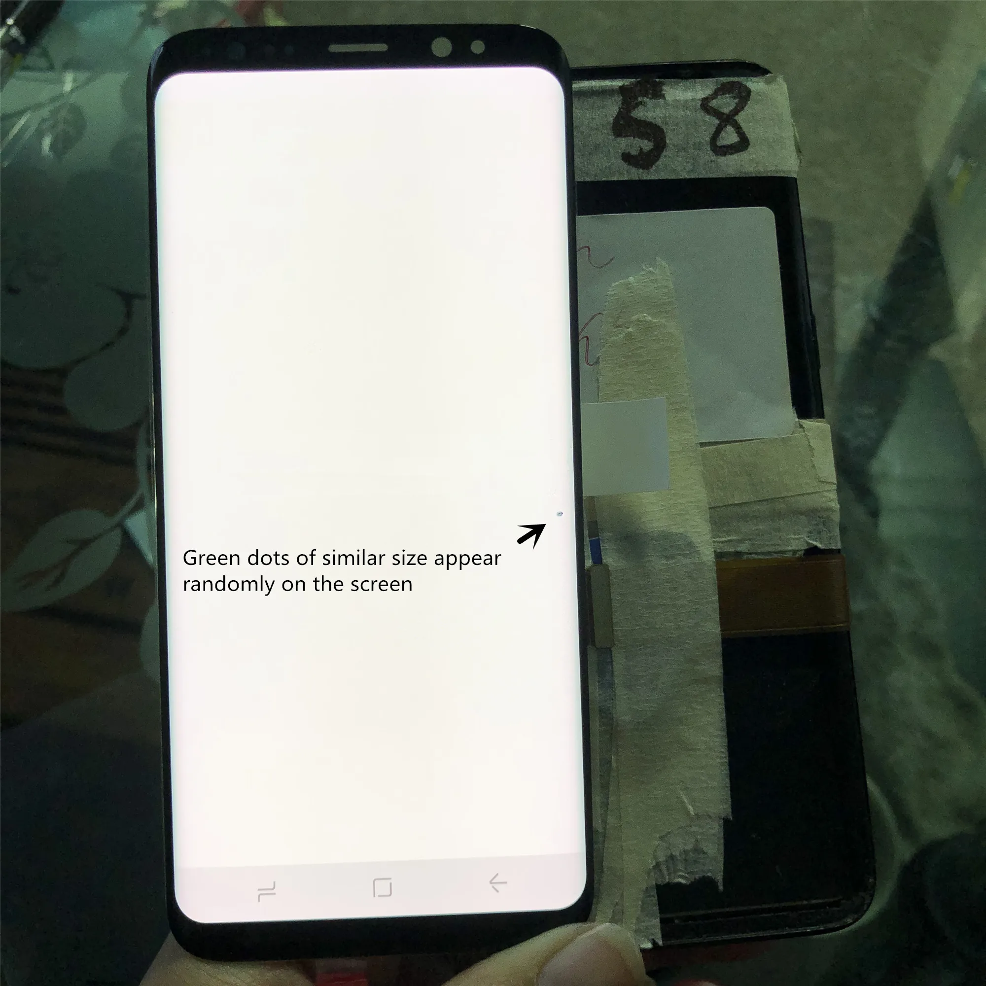 ЖК-дисплей Super Amoled для Samsung Galaxy S8 G950F G950 сенсорный экран оцифровка битых пикселей