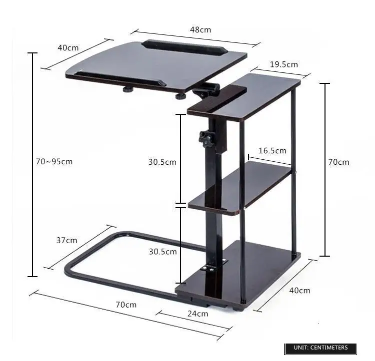 Ноутбук Tisch офисный Schreibtisch scrivana Escritorio поднос для кровати Mesa Dobravel Регулируемая подставка для ноутбука стол для учебы компьютерный стол