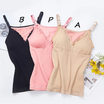 

Women Sexy Lace Winter Plush Warm Sexy Underwear Tops Thick Sling Camisoles Slim Bottoming Tank Tops Underwear W1 Underwear