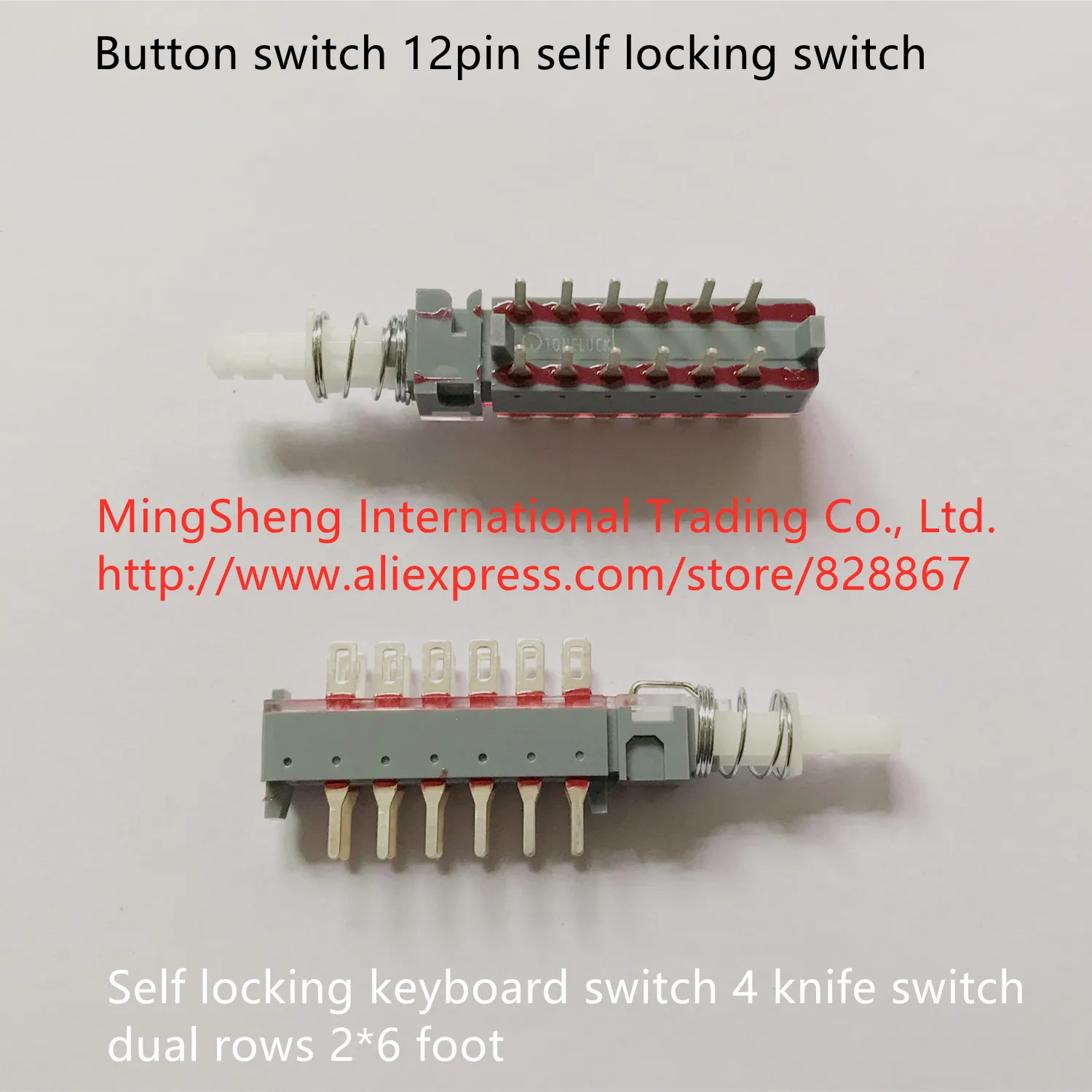 Switch Key 2pin Switch 4 Keys Single Knife Switch Keyboard Switch
