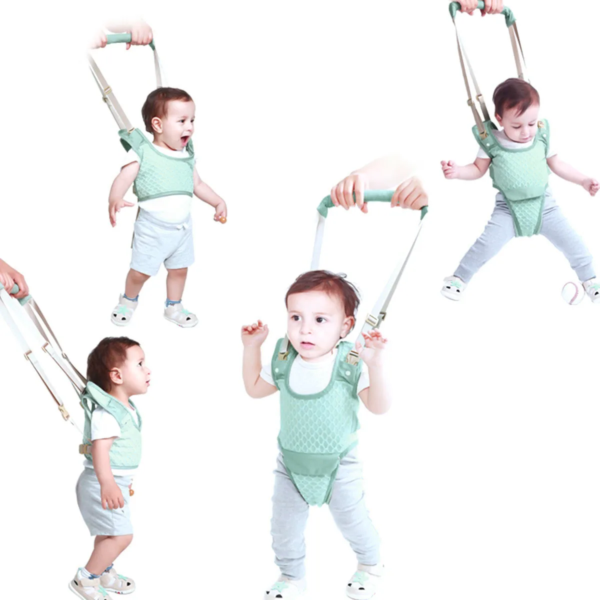 Для малышей, чтобы учиться ходить пояс малыш Walker стоьте вверх детские ходунки помощник шлейка для малышей ремни типа крылья обучение