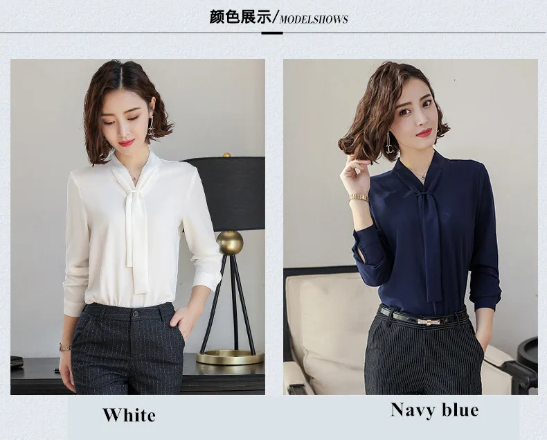 New Temperament Women's Blouses, Formal Clothing Long Sleeves Shirt Office Ladies Blouse Womens Tops Maternity Clothes