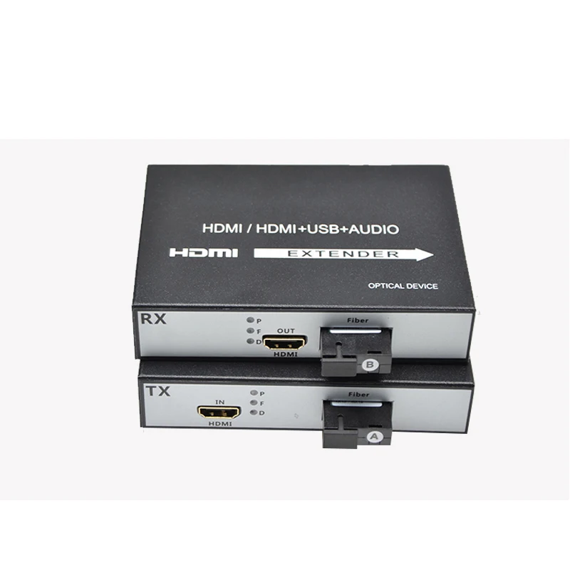 1 пара 1 канала HDMI к конвертеру волокна 1080P HDMI волоконно-оптический видео расширитель видео конвертер HDMI видео волоконно-оптический приемопередатчик - Цвет: SC UPC Coonector