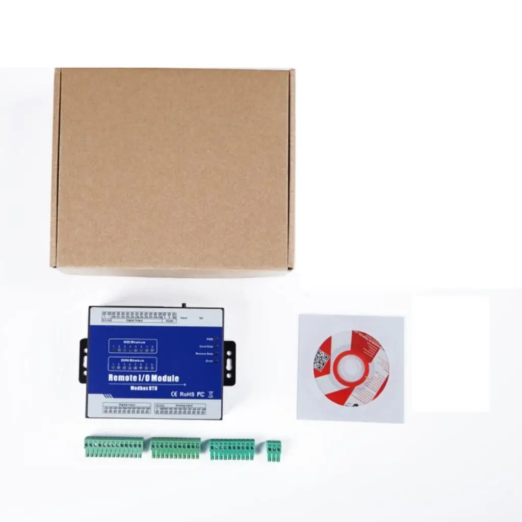 M330 Modbus RTD Remote IO Module (8AI) RS485 Data Acquisition Module Support Modbus TCP Security System