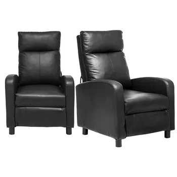 

NEW Single Faux leather recliner sofa relax massage sofa modern design for office or living room