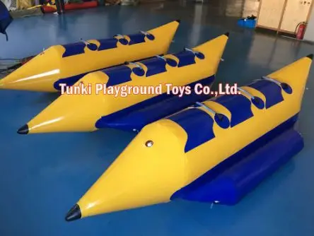 High Quality Customized Pvc Cheap inflatable banana boat for Sale |