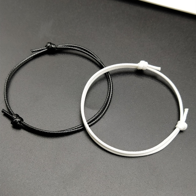 Fashion Rope Luck  Bracelet For Men Women Simple Red Black Color Adjustable Hand Jewelry Gift For Friend Wholesale Jewelry