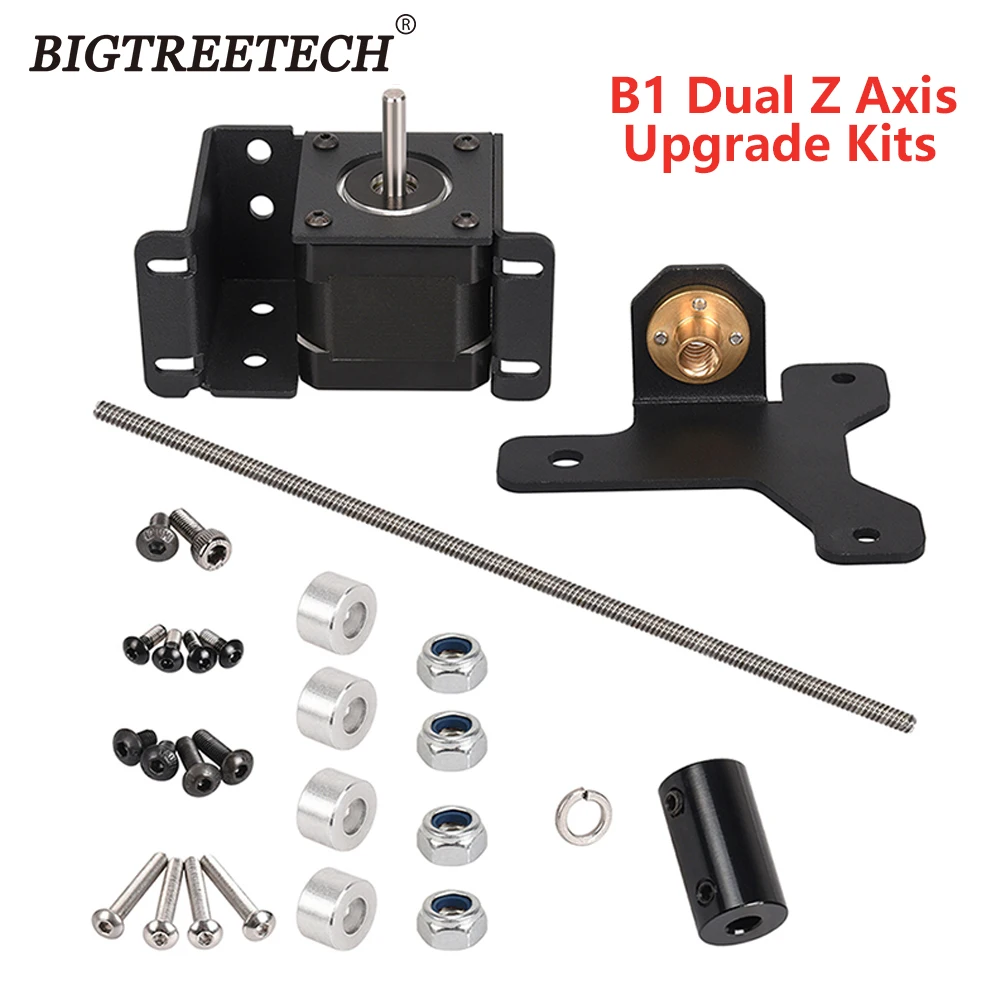 Dual z Eixo Chumbo Parafuso Upgrade Kits Stepper Motor Peças Impressora 3d Ender3 Cr10 Impressora b1 Bigtreetech-b1
