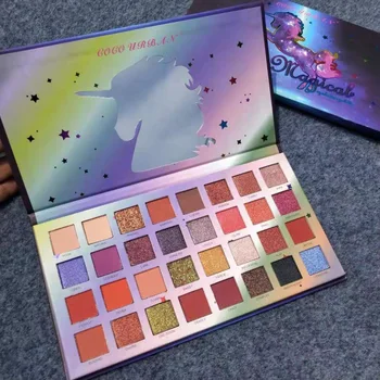 

Starry Sky Glitter Eyeshadow Palette Horse Shiny Pigmented Eye Shadow Palette Metallic Diamond Makeup Pallete Shimmer MakeUp