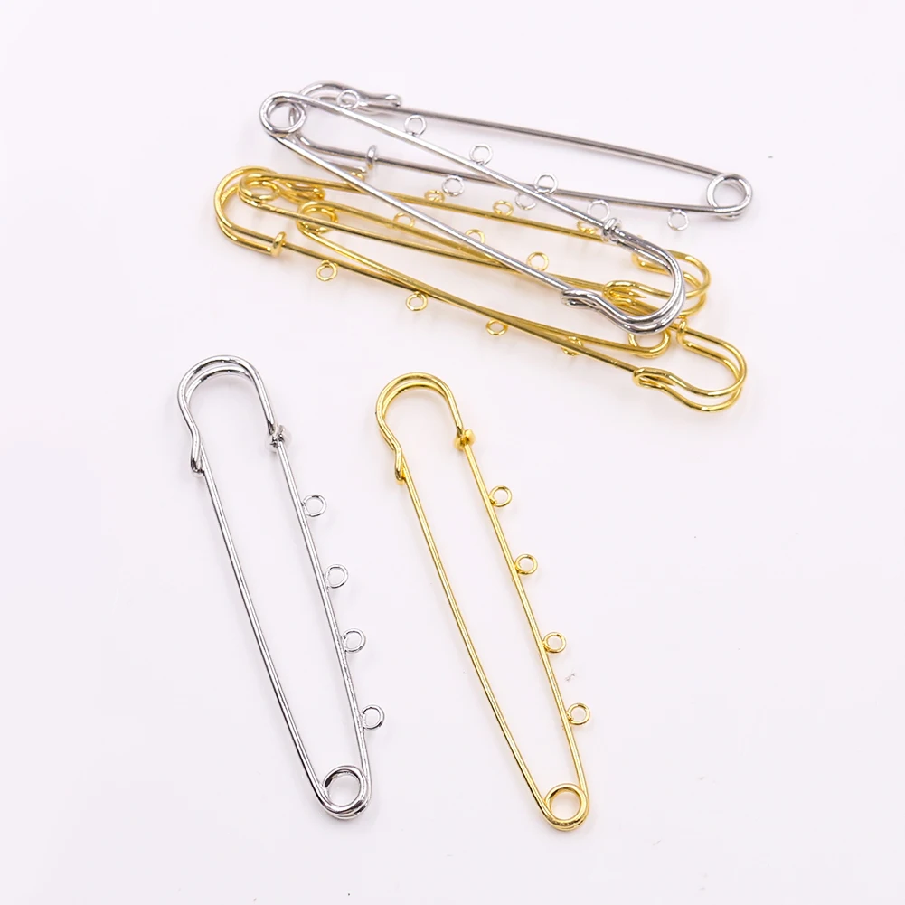 Jewelry Findings Accessories Apparel  Large Decorative Safety Pins - 10pcs  Safety - Aliexpress