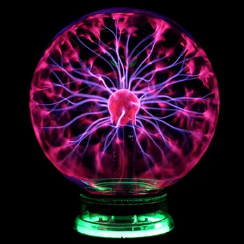 

Novelty Glass Magic Plasma Ball Inch Table Lights Sphere Nightlight Kids Gift For Christmas Magic Plasma Night Lamp Hot 2019