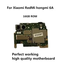 Мобильная электронная панель Материнская плата разблокированная с чипами схемы для Xiaomi RedMi hongmi 6A 16GB