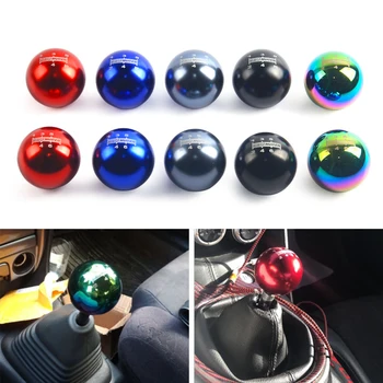 

MUGEN 5 speed 6 Speed Universal Neo Chrome Manual Automatic Spherical Round 50MM Gear Shift Knob For Honda/TOYOTA/MAZDA GSK04