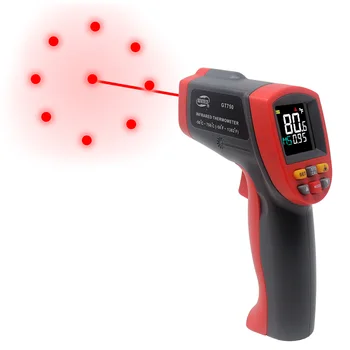 

Non contact IR Infrared Thermometer Temperature Meter GT750 GT950 LCD Pyrometer C/F Celsius