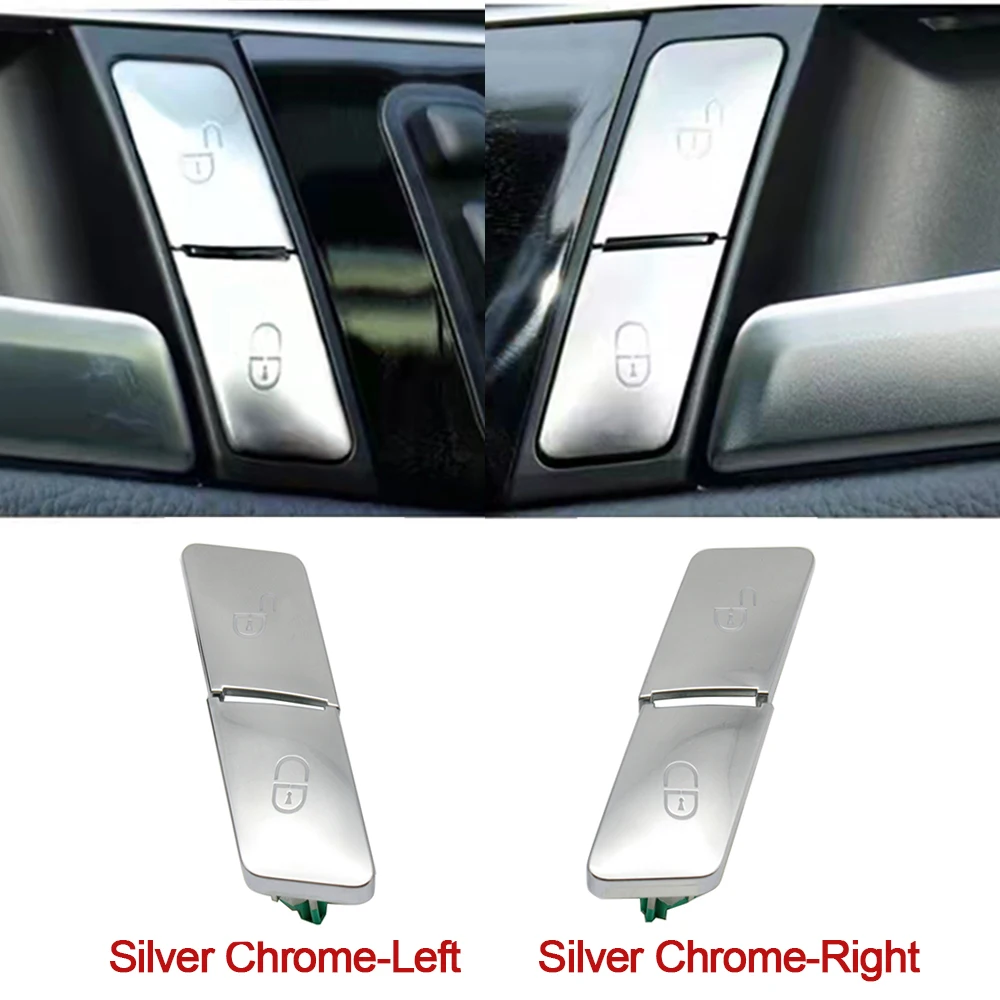 Interior Door Lock Button Unlock Switch For Mercedes Benz C Class W204 E Class W212 GLK 204 ML GL W166 W463 W156