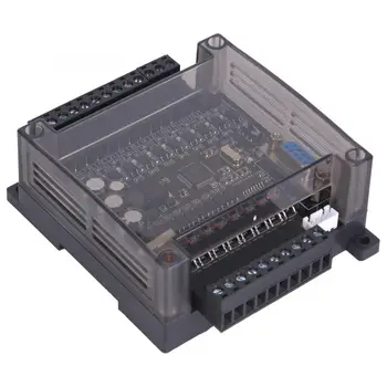 

PLC Board Programmable Logic Controller Module FX1N 20MT Industrial Control Board with Brown Shell PLC Board