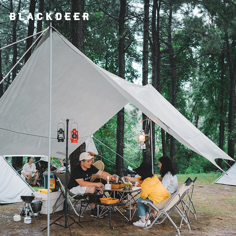 Blackdeer Sun Shelter Waterproof Camping Tarp Multifunctional Tent Canopi Sunshade Hiking Survival Gear Lightweight