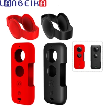 

LANBEIKA Insta360 One X Protective Case Lens Silicone Case Insta 360 Scratchproof Protector Cover for Insta360 One X Accessories