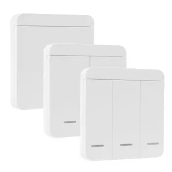 

433MHZ 86 Type Wireless Wall Panel Remote Control Controller RF Transmitter For Home Room LED Light Switch Supplies