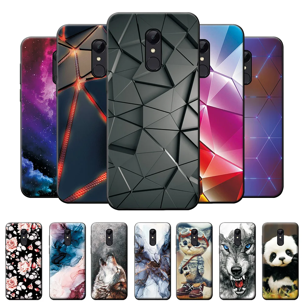 Redmi 5 Plus Case For Xiaomi Shockproof Soft TPU Silicone Cover on 5Plus Back Bumper 5.99 | Мобильные телефоны и