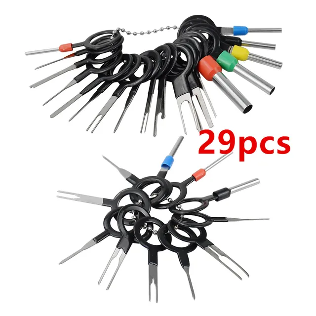 Car Terminal Removal Kit Wiring Crimp Connector Pin Extractor Puller Terminal Repair Professional Tools 6