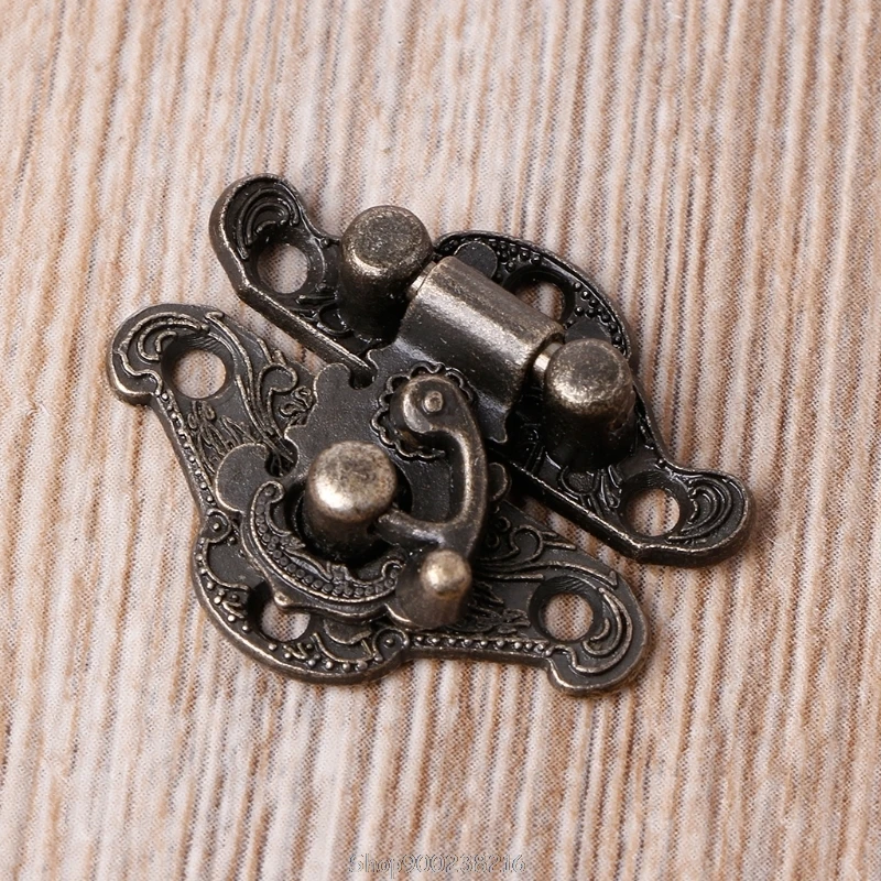 Vintage Zinc Alloy Latch for jewelry box hasps decorative latches
