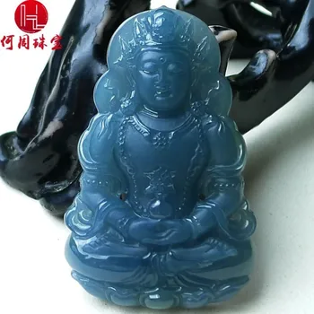 

Hezhou jewelry!Myanmar natural jade!Beautifully hand-carved!Guanyin pendant!Exquisite workmanship!26.81g