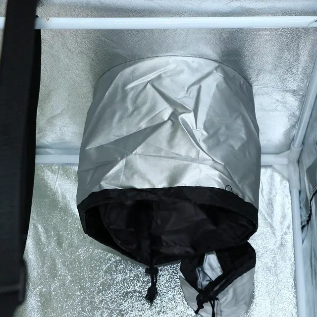 Beltéri Hidroponikusok Termesztése Sátor, Növekvő Szoba Doboz Led Növényi Fény, Fényvisszaverő Mylar Kert Üvegházak Sátor 60X120X150 Cm - Image 5