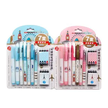 

Student Pen Exquisite Creative Erasable Exchange Ink Stationery Office School Supplies Stationary Set Fountain Pen Set