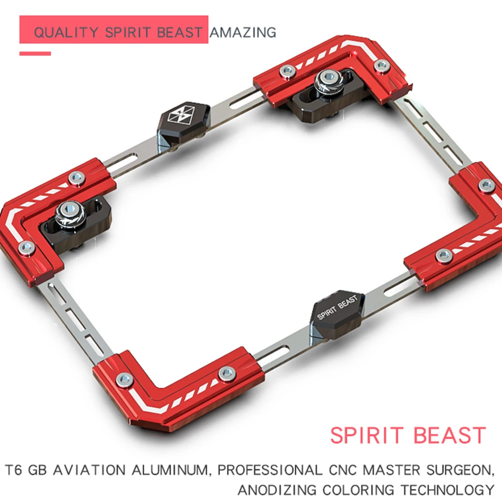 Держатель номерного знака для мотоцикла SPIRIT BEAST держатель Yamaha Suzuki Honda Benelli Ducati Bmw