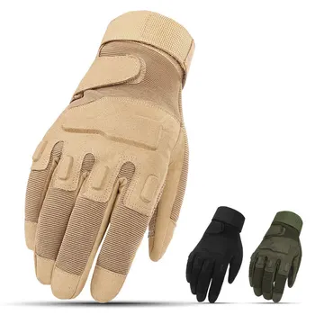 

Men's Special Ops Full Finger Tactical Gloves Military Shooting Hard Knuckle Gloves for Motorcycle Cycling