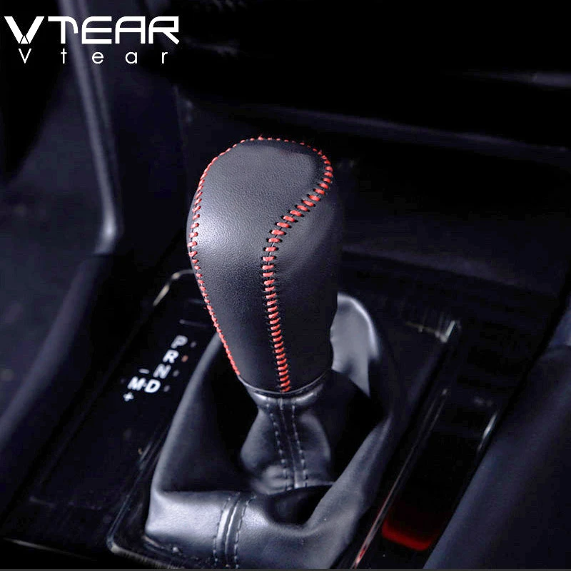 Vtear For Mazda Cx 5 Cx5 18 19 Accessories Leather Gear Stick Shift Protection Cover Interior Refit Car Styling Mt At Gear Shift Collars Aliexpress