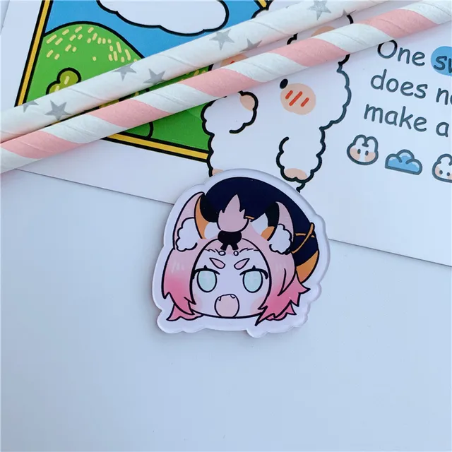 Game Genshin Impact Venti Keqing Xiao Pins  Button Brooch Chest Ornament Clothing for Backpacks Cosplay Itabag Collection F