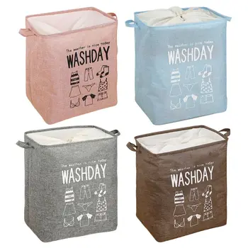 

Dirty Clothes Laundry Basket Foldable Laundry Hamper Storage Bin Bucket For Home Laundry Basket
