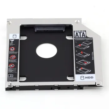 

Convenient Hard Drive Caddy for Apple Unibody for Macbook Pro Free AA768 LESHP