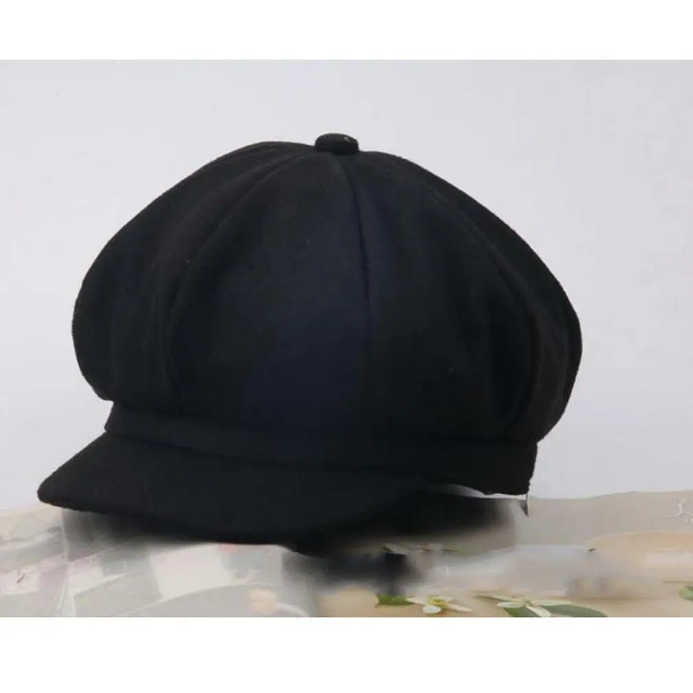 Шерстяной берет, шапка для мужчин и женщин, Gorras Planas, винтажная, Boinas, шапка, зимняя, уличная, теплая, Casquette, шапки