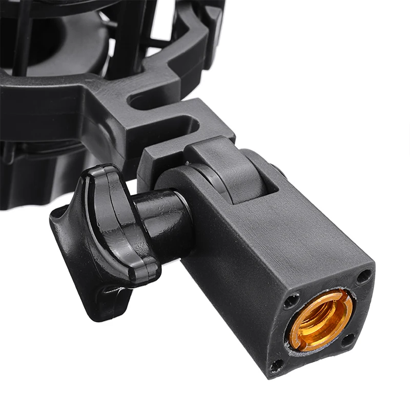 1pc New Microphone Shock Mount Stand Clip Holder For AKG H-85 C3000 C2000 C4000 C414 Microphone Stand Holder Accessories