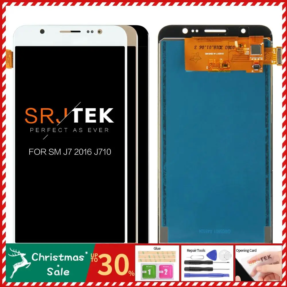 5," для samsung Galaxy J7 дисплей J710 J710F J710M J710H J710FN ЖК-дисплей дигитайзер сенсорный экран для samsung j7 lcd