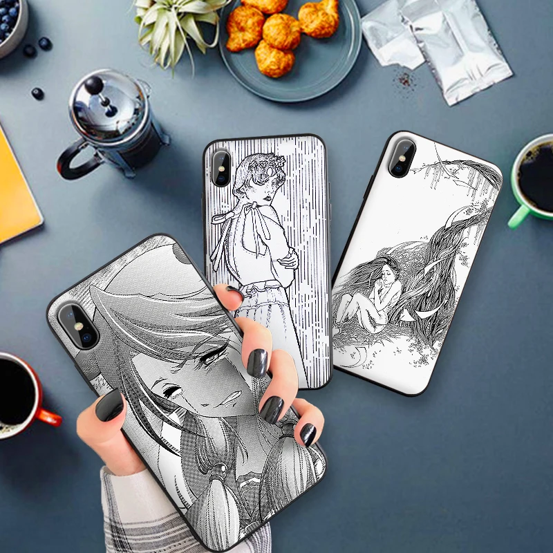 Мультяшная линия девушка портрет иллюстрация Телефон чехол для Xiaomi Mi 9 9T A3 Pro CC9 CC9E