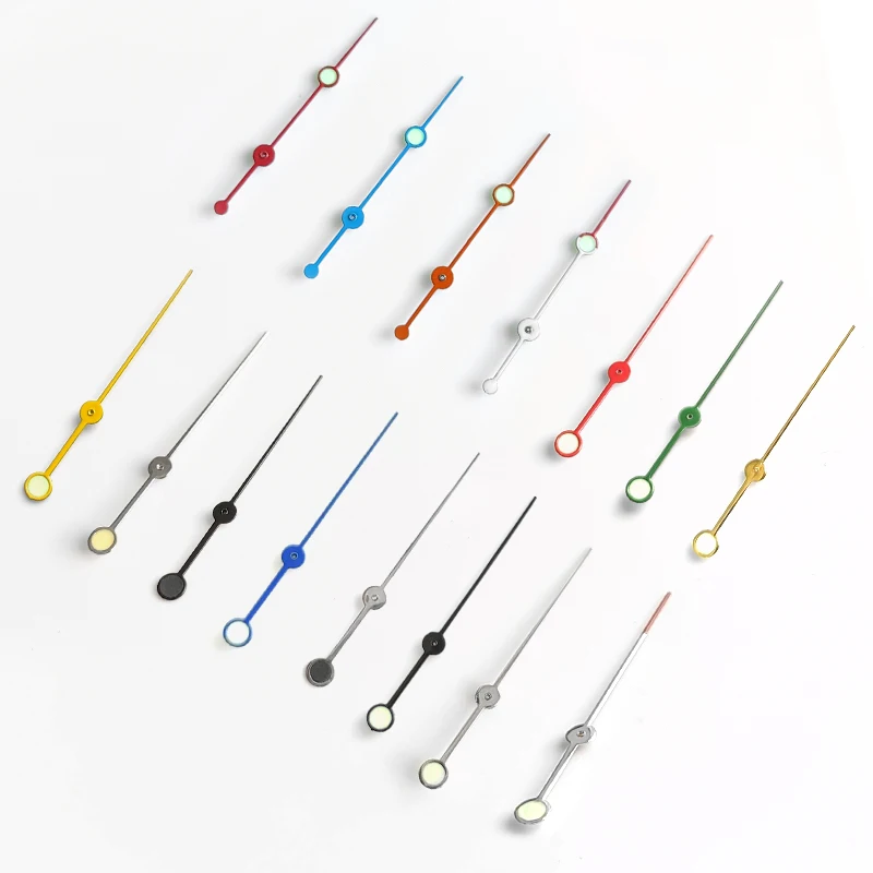 Lancette Dei Secondi Luminose Verdi Lancette Dell'Orologio Parti Mod Per Seiko Skx007 Seiko 5 Serie Srpd Per Movimenti 7S36 4R36 Nh36